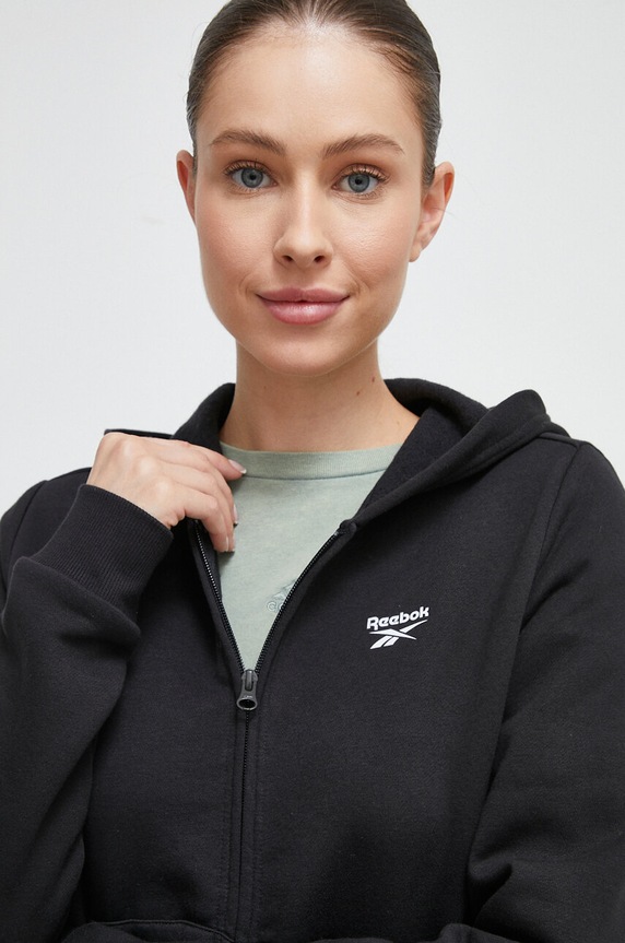 Mikina Reebok, barva černá | ANSWEAR.cz
