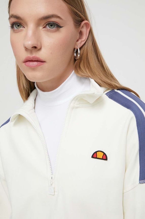 Ellesse felpa in cotone beige SGT19232
