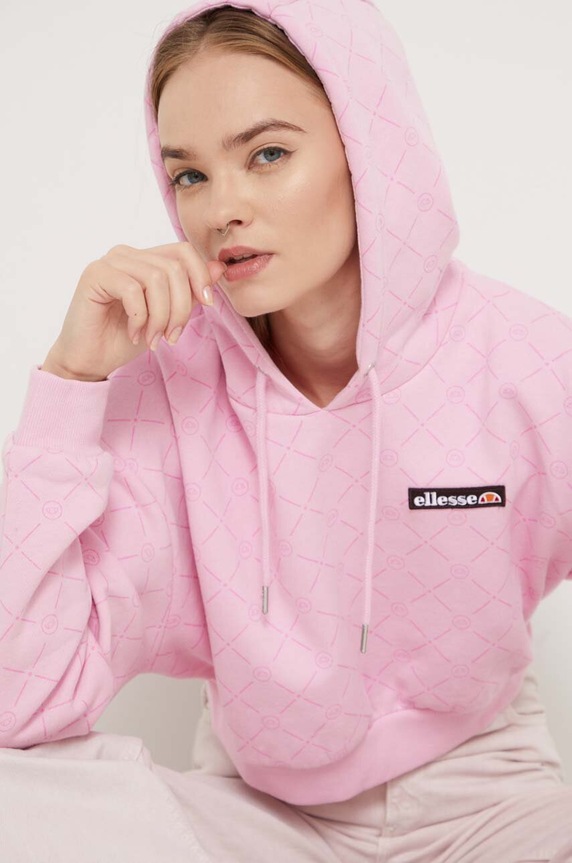 Μπλούζα Ellesse με κουκούλα ροζ SGP15944