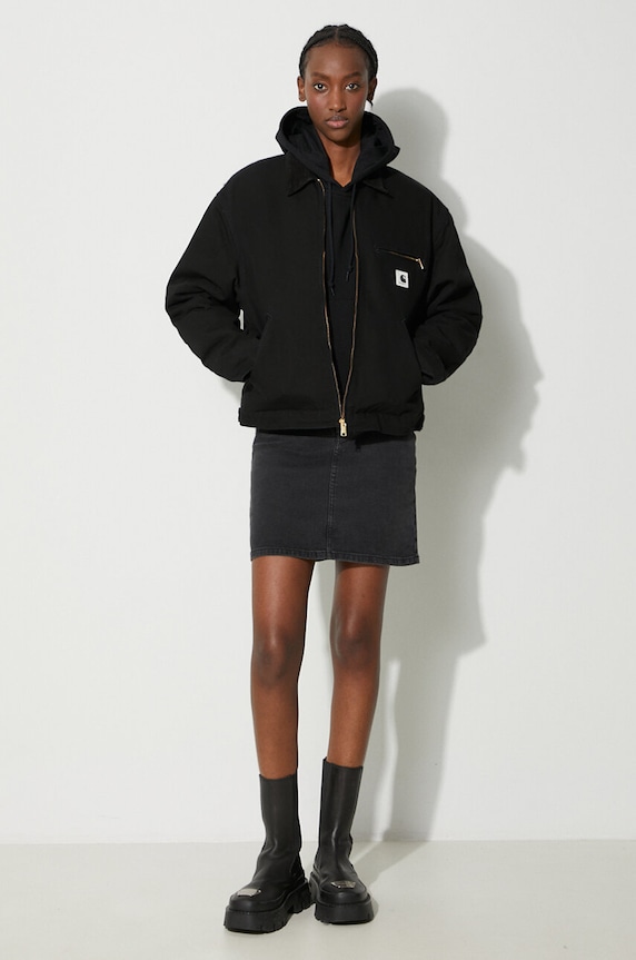 Carhartt WIP cotton sweatshirt I032644.0M4XX black AW23