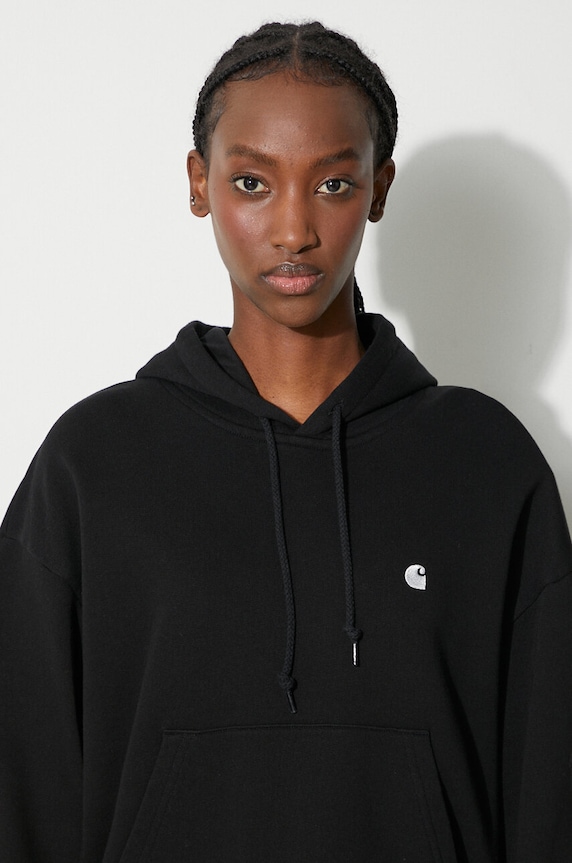 Carhartt WIP cotton sweatshirt I032644.0M4XX black