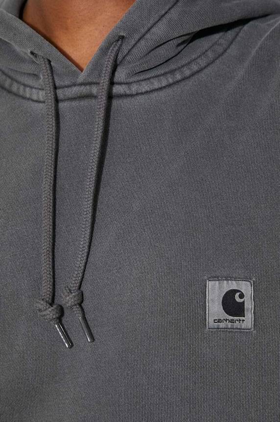 Carhartt WIP bluza bawełniana Hooded Nelson Sweatshirt I032741.89GD