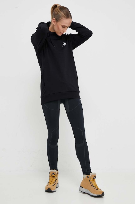 Tepláková mikina Mammut ML Hoody Original 1014.05330 černá SS25