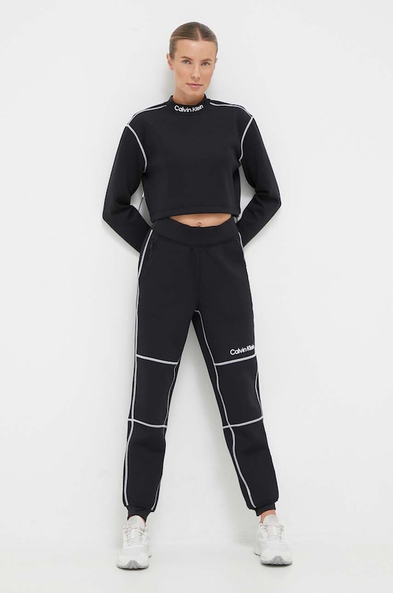 Calvin Klein Performance bluza treningowa 00GWF3W326 czarny AW23