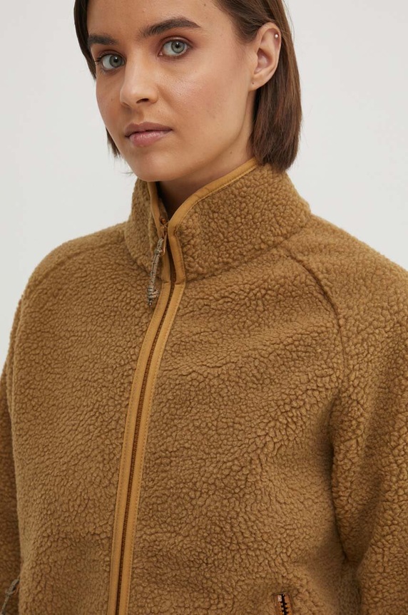 Φλις μπουφάν Fjallraven Vardag Pile καφέ F84789.232