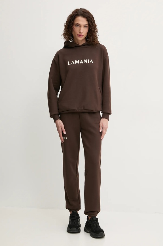 Mikina La Mania YOUNG.2 hnědá AW23