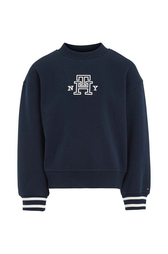 Tommy Hilfiger bluza dziecięca aplikacja granatowy KG0KG07372.74.122.9BYX