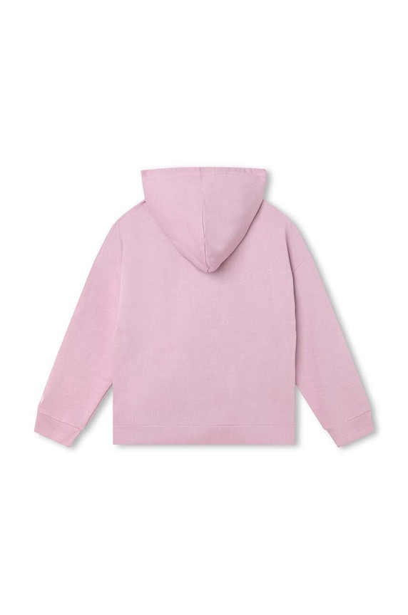 Dkny gyerek melegítőfelső pamutból D55000.162.174 lila AW23