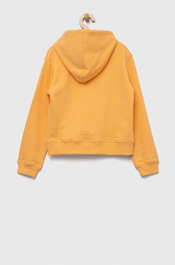 Dječja dukserica Calvin Klein Jeans IG0IG02139.9BYX narančasta AW23