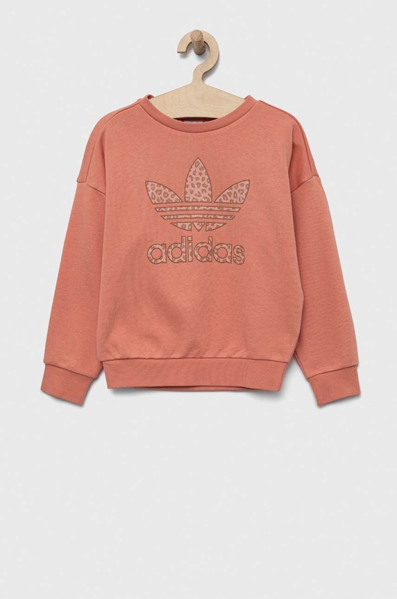 adidas Originals bluza dziecięca pozostałe pomarańczowy IJ0745