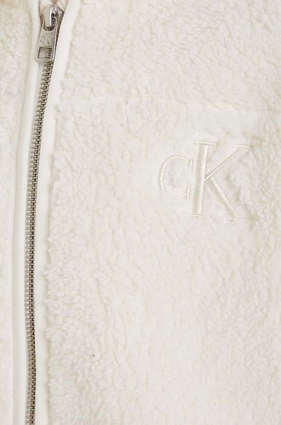 Dječja dukserica Calvin Klein Jeans bež IG0IG02203.9BYX