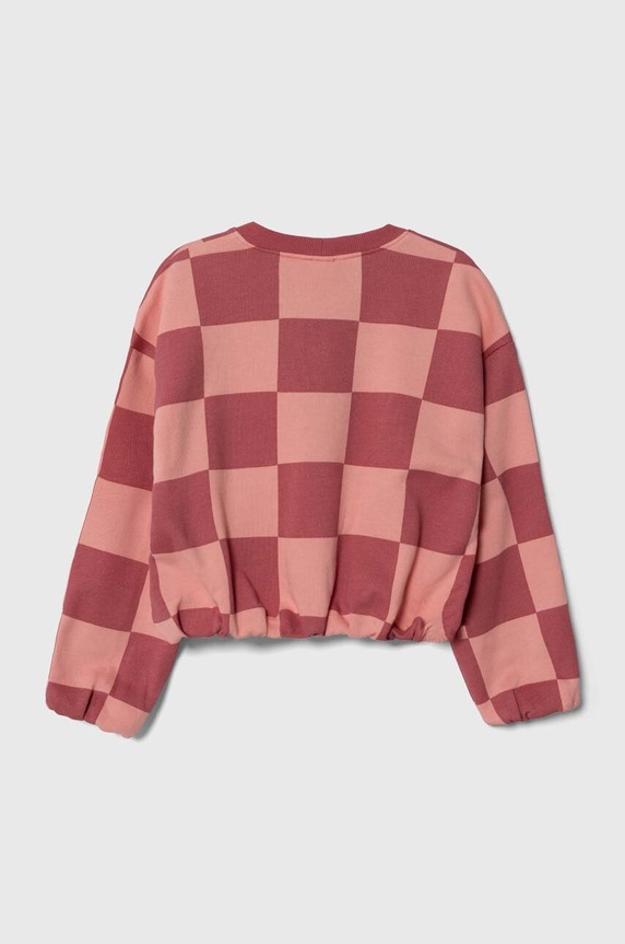 United Colors of Benetton gyerek melegítőfelső pamutból 3IKAC10FC.G.SEASONAL rózsaszín AW23