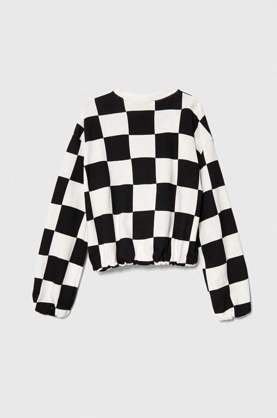 United Colors of Benetton gyerek melegítőfelső pamutból 3IKAC10FC.G.SEASONAL fekete AW23