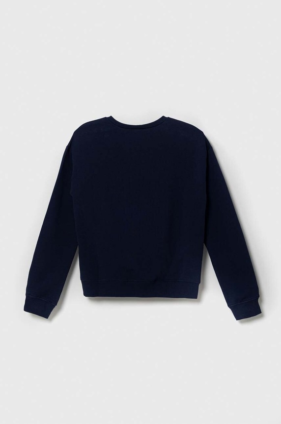 United Colors of Benetton gyerek melegítőfelső pamutból 3J68C10D0.G.SEASONAL sötétkék AW23