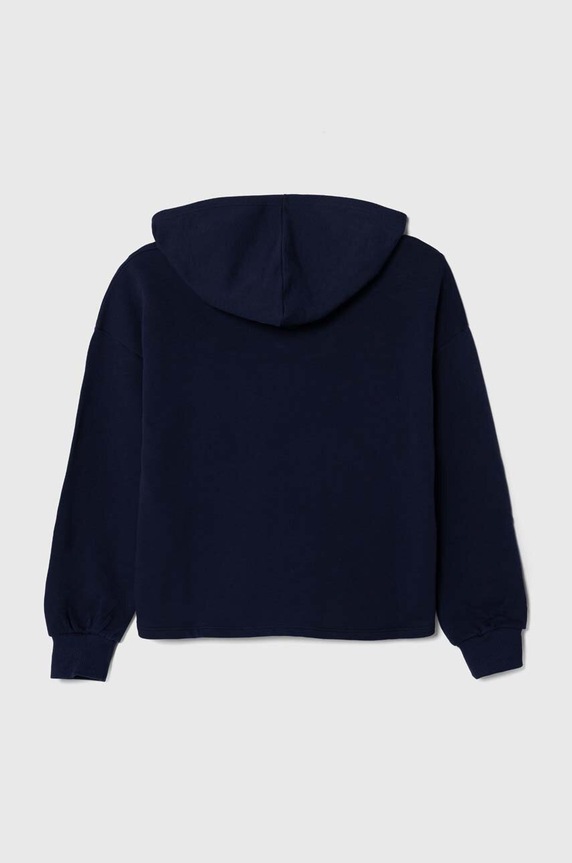 United Colors of Benetton gyerek melegítőfelső pamutból 3J68C202L.G.SEASONAL sötétkék AW23