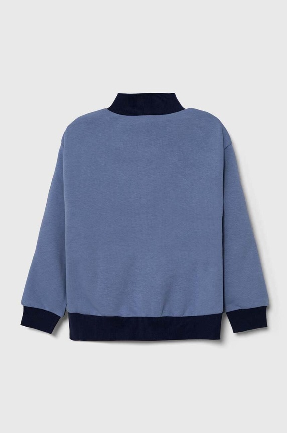 Детски суичър United Colors of Benetton 32N4C502R.G.SEASONAL тъмносин AW23