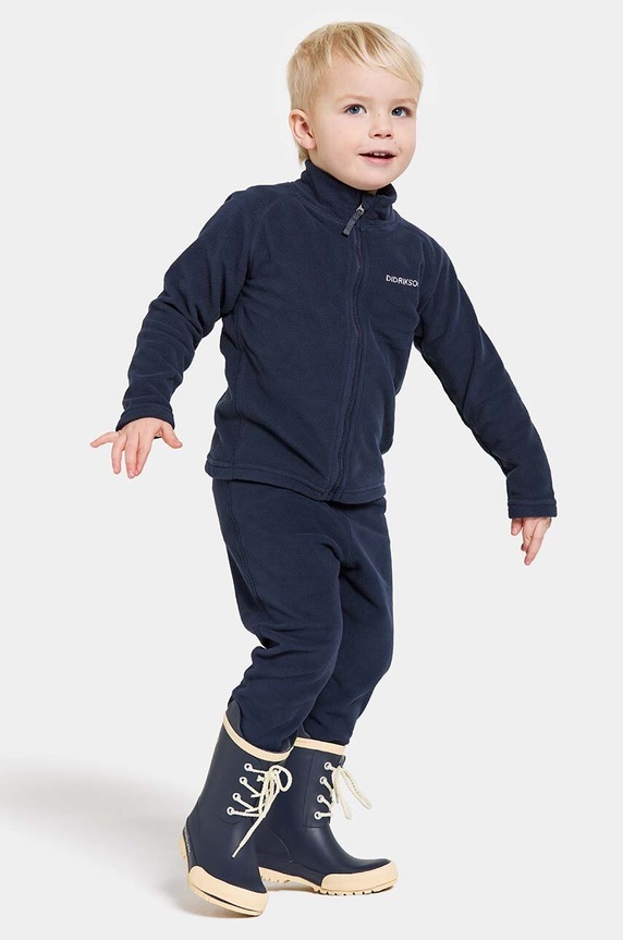 Παιδική μπλούζα Didriksons MONTE KIDS FULLZIP σκούρο μπλε 505026
