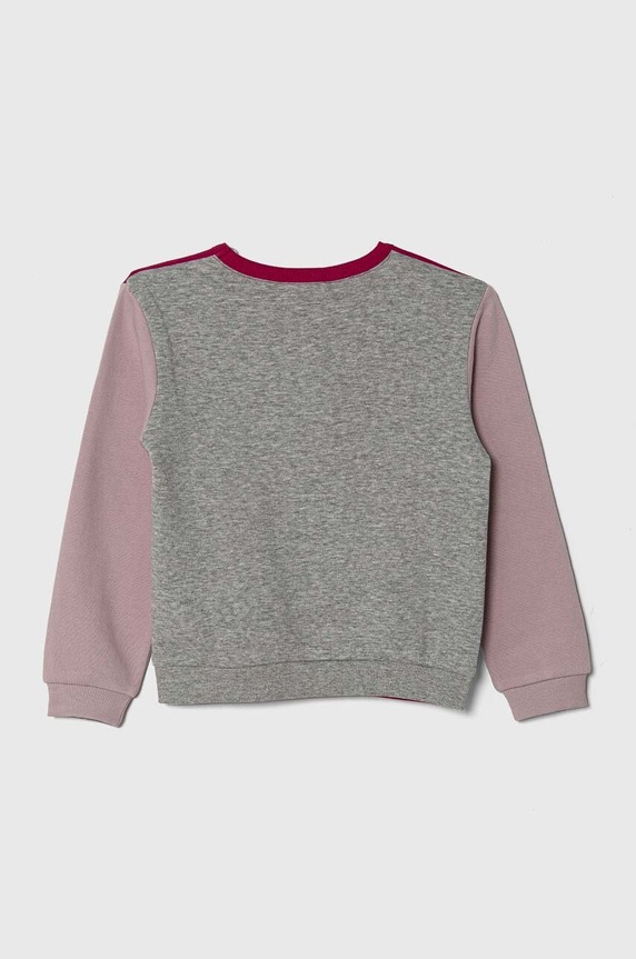 Dětská mikina United Colors of Benetton 39M2G10BB.P.SEASONAL fialová AW23