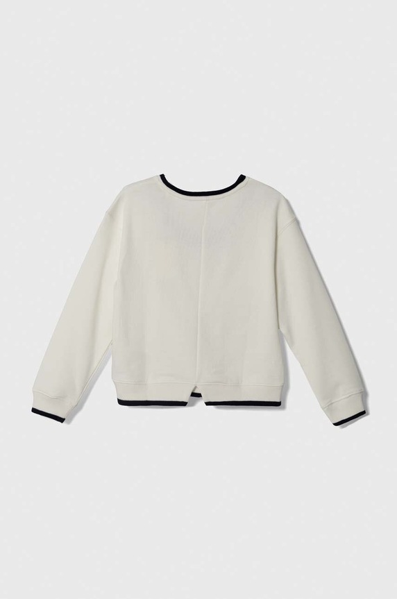 Pepe Jeans bluza bawełniana dziecięca PG581307 biały AW23