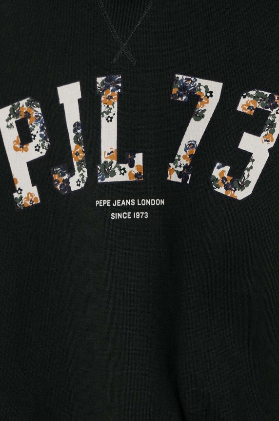 Κοριτσίστικα Παιδική βαμβακερή μπλούζα Pepe Jeans PG581311 πράσινο