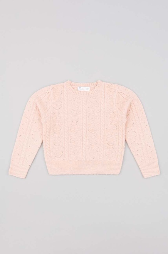 zippy sweter dziecięcy pozostałe różowy 3105625601