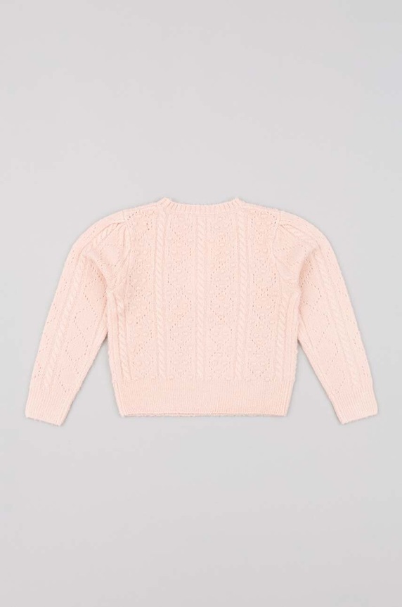 zippy sweter dziecięcy 3105625601 różowy AW23