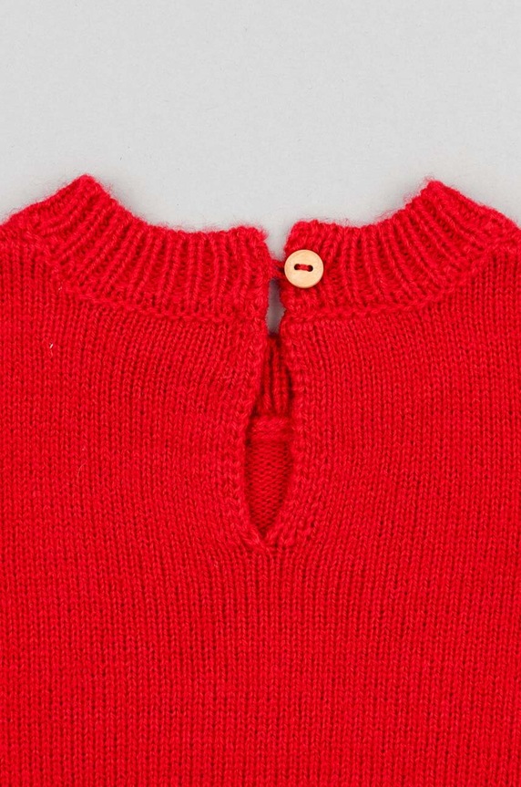 Dziewczynka zippy sweter dziecięcy 3105655002 czerwony