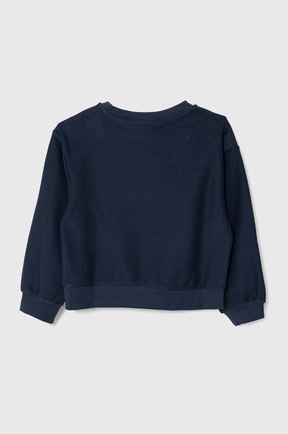 Detská mikina Emporio Armani 6R3M04.4J62Z tmavomodrá AW23