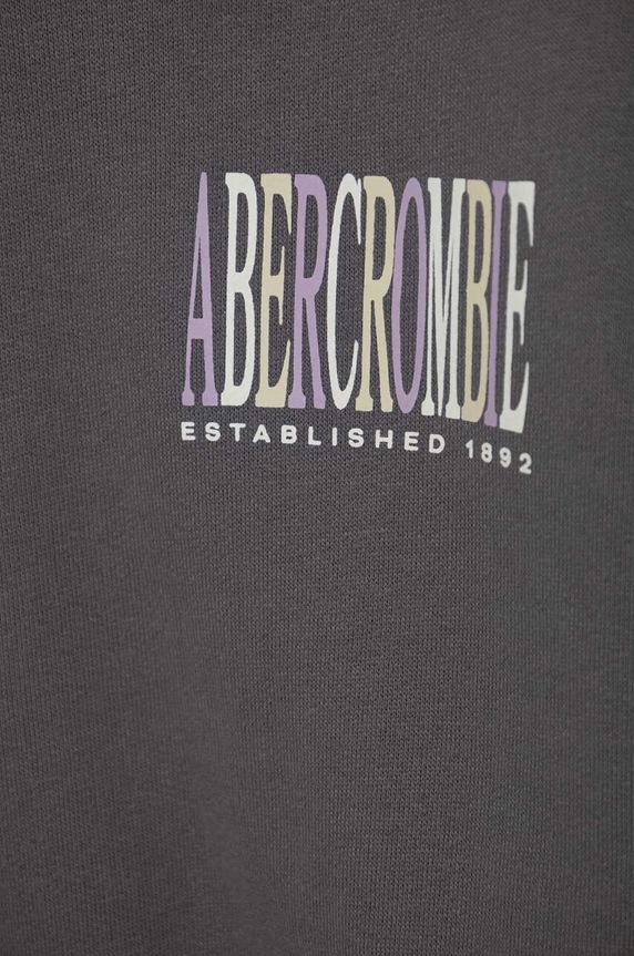 Dziewczynka Abercrombie & Fitch bluza dziecięca KI252.3119 szary