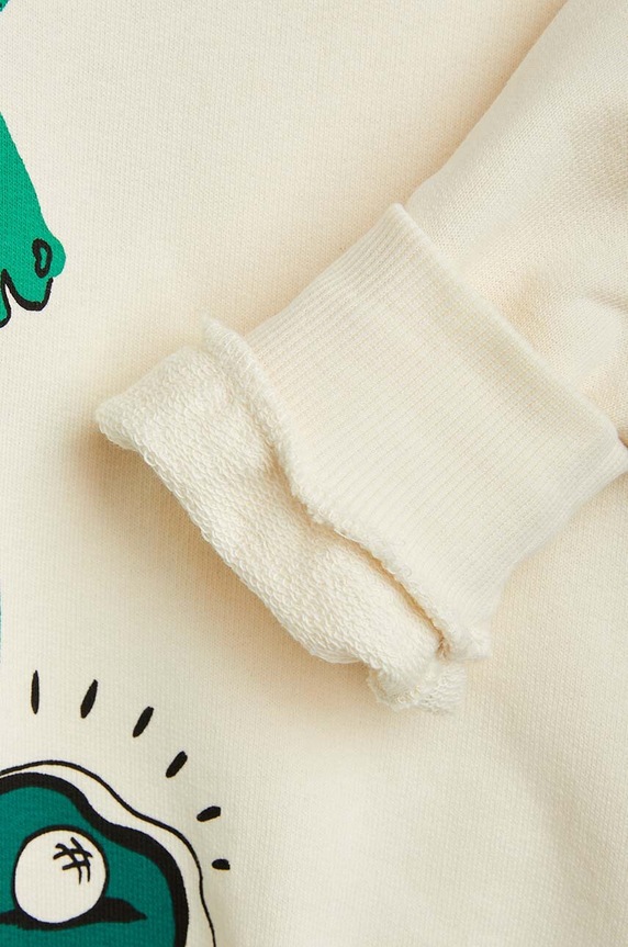 Mini Rodini bluza bawełniana dziecięca 2362013611 biały