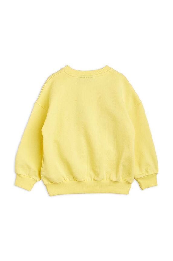 Mini Rodini bluza bawełniana dziecięca 2362013623 żółty AW23