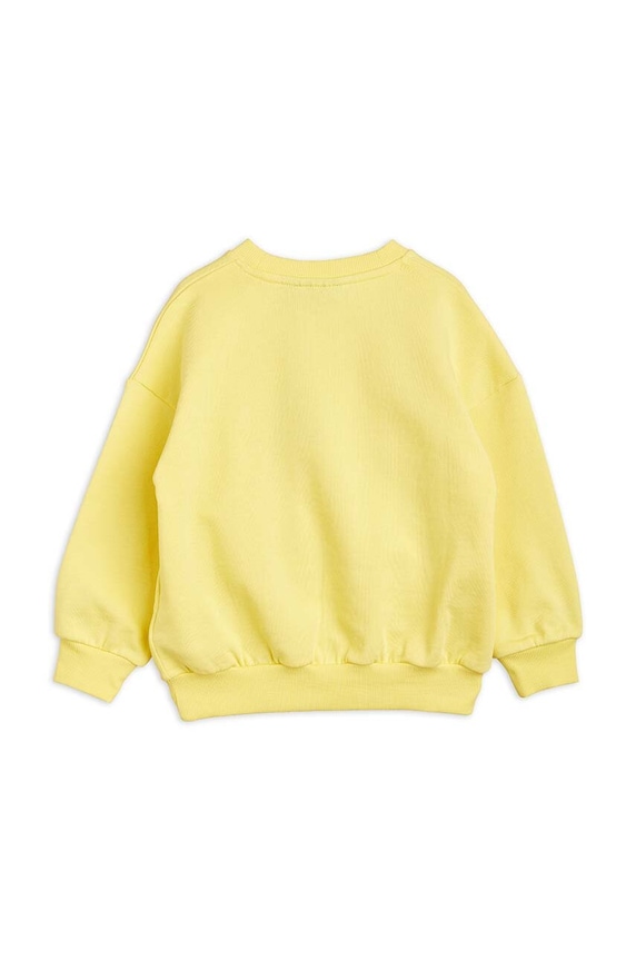 Mini Rodini bluza bawełniana dziecięca 2362013623 żółty AW23