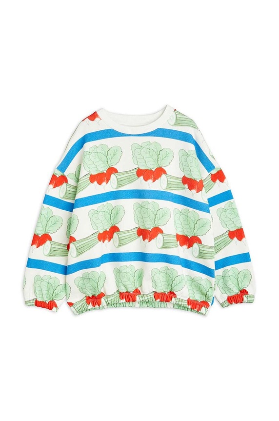 Детски памучен суичър Mini Rodini 2372013500 многоцветен AW23