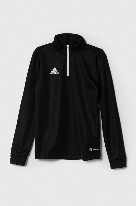 Detská mikina adidas Performance ENT22 TR TOPY bez kapucne čierna H57547