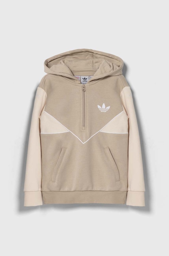 Dječja dukserica adidas Originals IJ5380 bež AW23