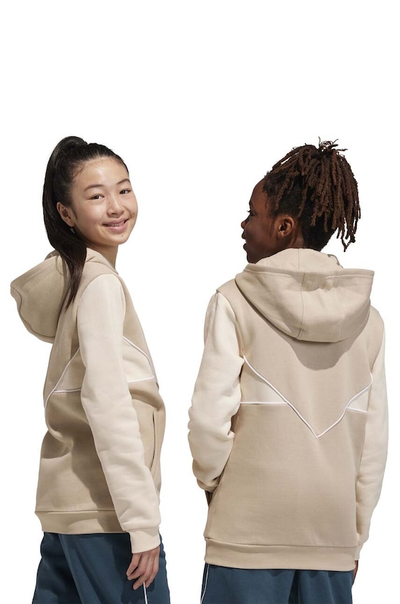 Dječja dukserica adidas Originals IJ5380 bež