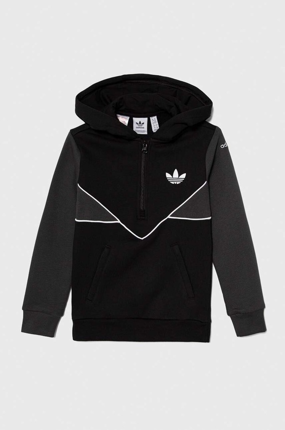 Dětská mikina adidas Originals IJ5382 černá AW23