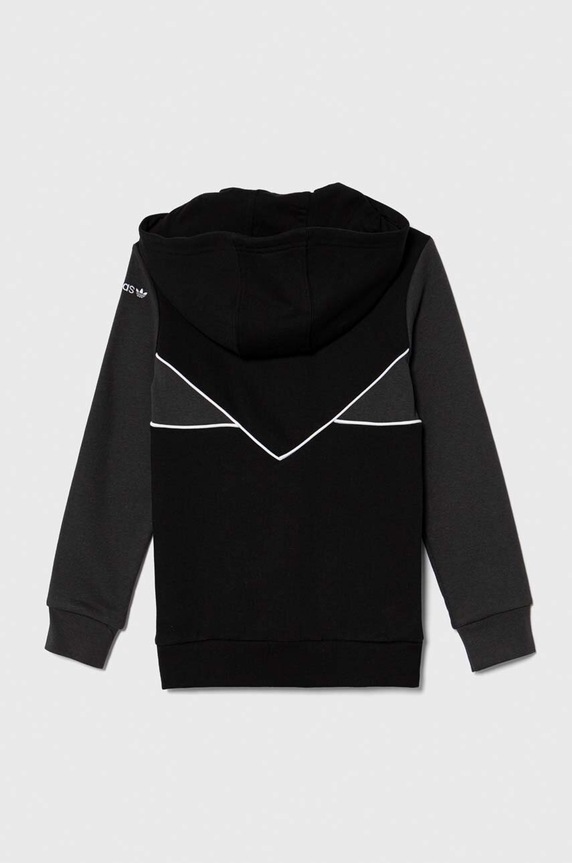 CHLAPEC Dětská mikina adidas Originals IJ5382 černá