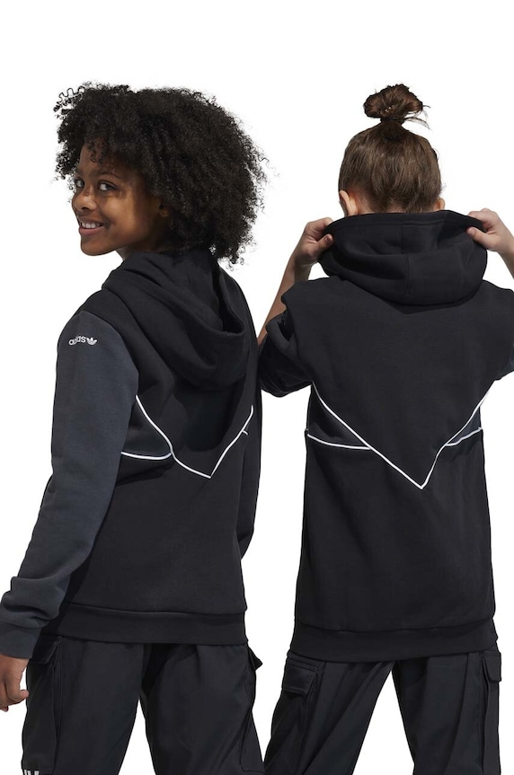 Dětská mikina adidas Originals IJ5382 černá