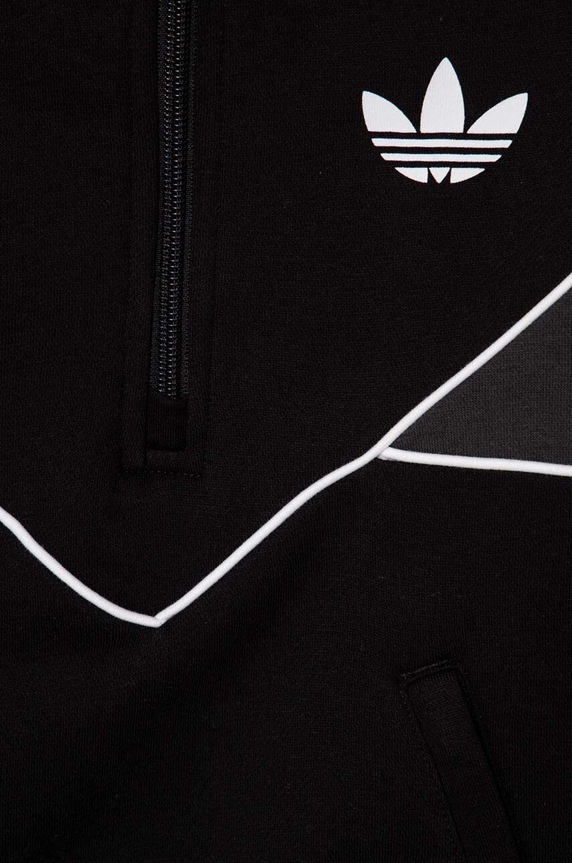 Dětská mikina adidas Originals černá IJ5382