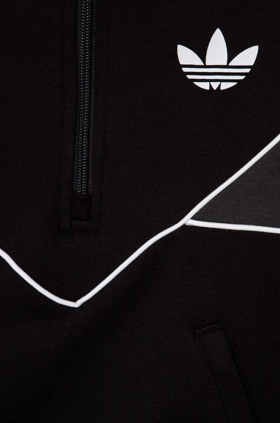 Dětská mikina adidas Originals černá IJ5382