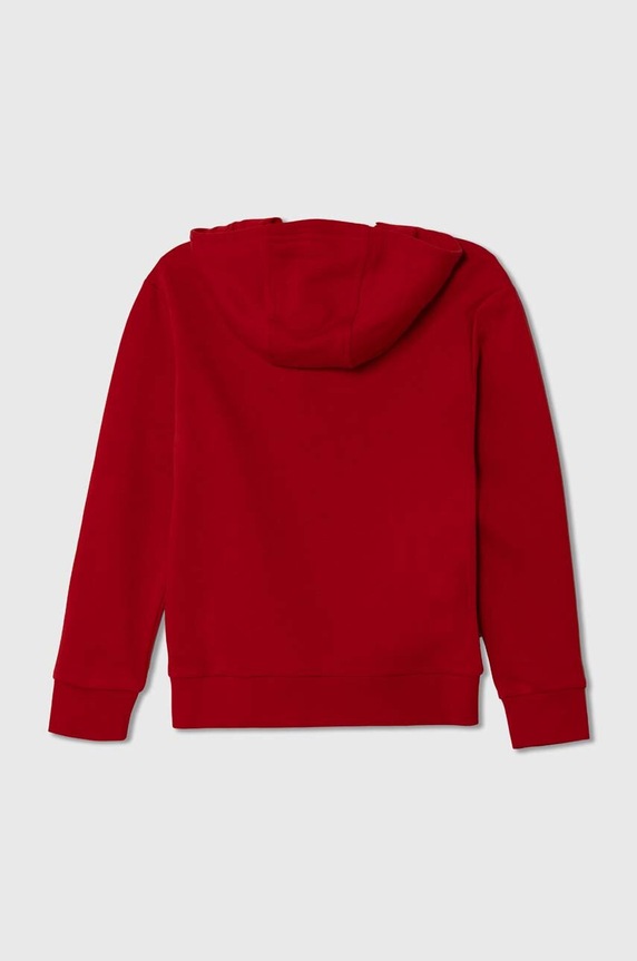Dječaci Dječja dukserica adidas Originals TREFOIL IJ7201 crvena