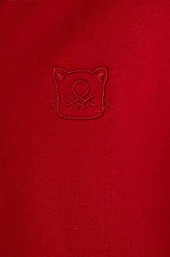 Fiú United Colors of Benetton gyerek felső 3GNSG5021.P.SEASONAL piros