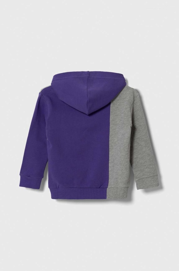 Chłopiec Sisley bluza bawełniana dziecięca 3J68X200H.G.SEASONAL fioletowy