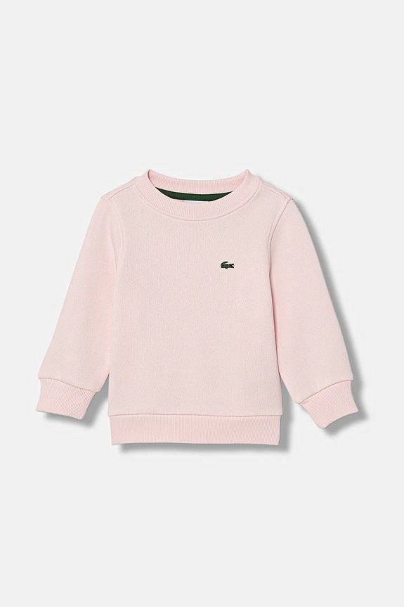 Dětská mikina Lacoste směs růžová SJ5284