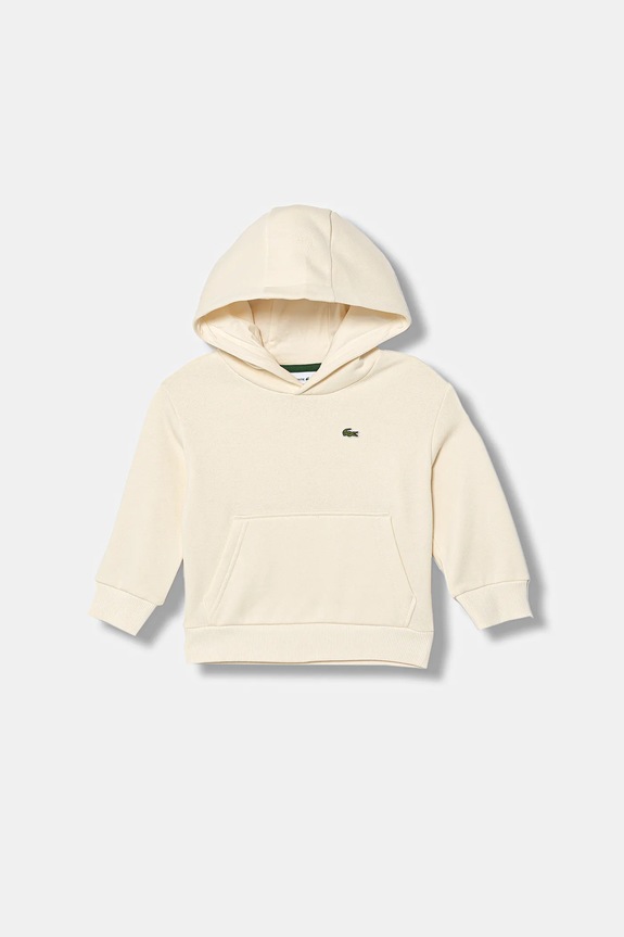 Lacoste bluza dziecięca z kapturem beżowy SJ5292