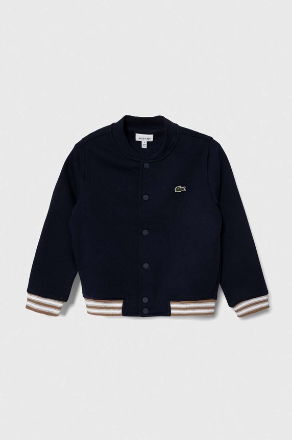 Lacoste bluza dziecięca pozostałe granatowy SJ6768