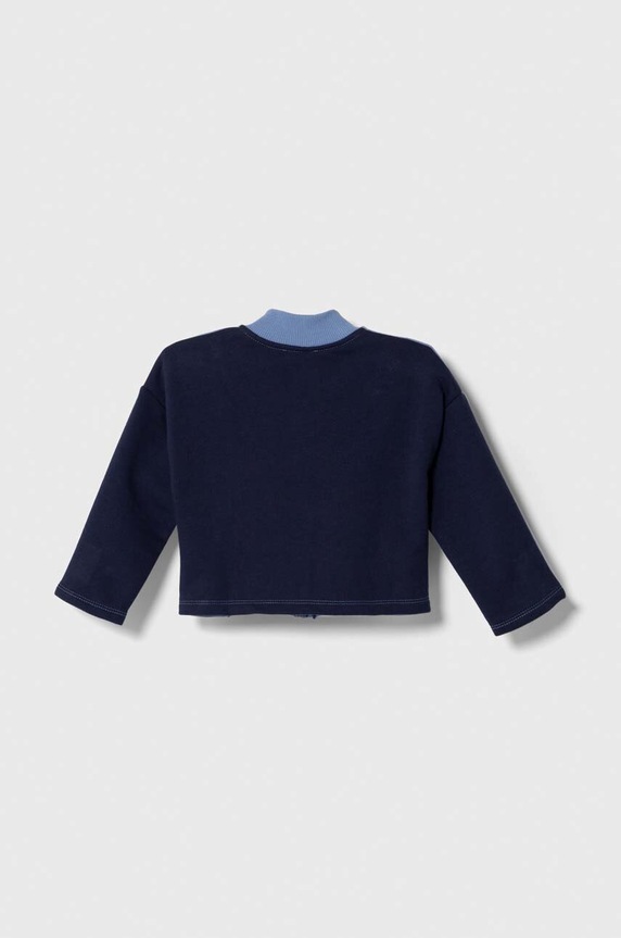 Detská mikina United Colors of Benetton 3PANG5028.P.SEASONAL modrá AW23