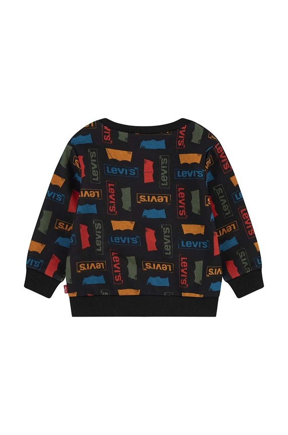 Levi's bluza bebe 6EJ088 negru AW23