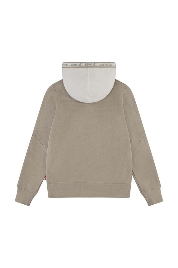 Детски суичър Levi's 9EJ193 бежов AW23